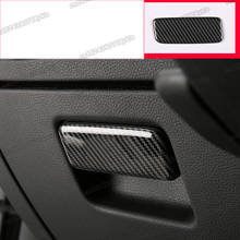Carbon Fiber Car Driver Seat Storage Box Handle Trims for Volkswagen Arteon 2018 2019 2020 2021 Interior Accessories vw r line 2024 - buy cheap