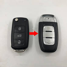 3 Buttons Car Modified Remote Key Shell Keyless Key Case 202AJ 202N for VW Passat Eos Jetta Golf Polo Tiguan for Skoda for Seat 2024 - buy cheap