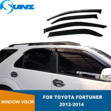 Car Window Deflector For Toyota Fortuner 2012 2013 2014 Door Side Visor Sun Rain Guards Auto Accessories Weathershileds SUNZ 2024 - buy cheap