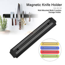 20cm Magnetic Knife Holder Tool Rest Shelf Wall Mount Magnet Knife Holder Pub Bar Counter Kitchen Blocks & Roll Bags 2024 - buy cheap