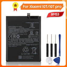 Batería BM53 para Xiaomi 10T 10T Pro, batería de repuesto auténtica de 5000mAh, herramienta 2024 - compra barato