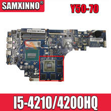 AKEMY-placa base ZIVY2 LA-B111P para ordenador port��til Lenovo Y50-70, placa base de prueba con I5-4210HQ de CPU GTX860M-4GB 2024 - compra barato