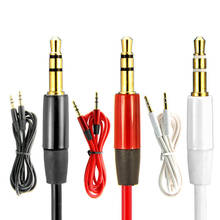 Аудиокабель 3,5 мм, кабель штекер-штекер AUX для автомобильных наушников MP3/4 телефонов 3,5 мм 2024 - купить недорого