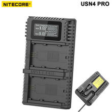 Nitecore USN4 Pro Dual Slot USB QC Camera Battery Charger For Sony NP-FZ100 Batteries A7c A7R3 a7s3 A7R4 A7M4 7RM3 A6600 A9 II 2024 - buy cheap