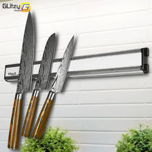 Magnetic Knife Holder 14 Inch Aluminum Kitchen Wall Knife Stand Strip Bar Magnet Knife Block For Knives Storage Cooking Tools 2024 - купить недорого