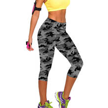TOIVOTUKSIA Women Leggings Capris Printed Black Milk Clzas Deportivas Mujer Summer 7 Leggins 2024 - buy cheap