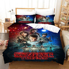 Home Textile Horror Movie Stranger-Things Bedding Set 3d Printed Duvet Cover Set Pillowcase Twin Full Queen King Drop Shipping 2024 - buy cheap