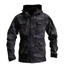 M65 UK US Army Clothes Outdoor Tactical Windbreaker Men Winter Autumn Waterproof Coat Hoodie Military Field Jacket 2024 - buy cheap