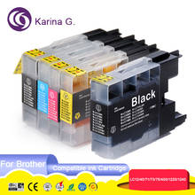 5X Printer Ink Cartridge for Brother LC12  LC71 LC40 LC73 LC75  LC400  LC1220 LC1240 for Brother J960DN-W/J960DWN-B/J960DWN-W 2024 - buy cheap