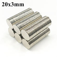 5/10Pcs Neodymium Magnet 20mm x 3mm N35 NdFeB Round Super Powerful Strong Permanent Magnetic imanes Disc 20*3 2024 - buy cheap