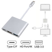 USB C HUB Type C to HDMI-compatible Adapter for Macbook Pro/Air Thunderbolt 3 USB Dock support Samsung Dex mode with PD USB 3.0 2024 - buy cheap