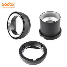 Godox flash ad400pro bowens elinchrom porfoto montagem intercambiáveis anel adaptador para witstro ad400pro acessório 2024 - compre barato