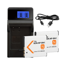 NP-BN1 NP BN1 Battery For SONY DSC WX5 TX9 T99 TX7 TX5 W390 W380 W350 W320 W360 QX100 900amh NPBN1 Charger Batterie 2023 - buy cheap