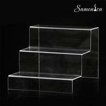 Acrylic Transparent 3 Layer Jewelry Display Rack Storage Rack Bracket Lipstick Cosmetic Counter Display Bracelet Display 2024 - buy cheap