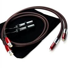 Кабели HiFi Auido FIRE Analog RCA к XLR Male/Female, соединительный кабель с 72 в DBS 2024 - купить недорого