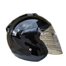 Free Shipping Motorcycle Helmet For Women Half Helmet Light Integrally Molded Mountain Road Black Helmet 2024 - buy cheap