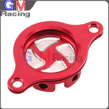 Aluminio CNC de filtro de aceite de tapa para HONDA CRF450R 2009, 2010, 2011, 2012, 2013, 2014, 2015, 2016 de la bici de la suciedad de la motocicleta 2024 - compra barato