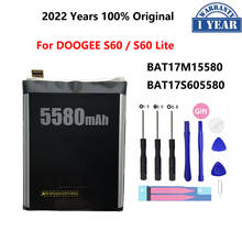 100% New Original DOOGEE S60 BAT17M15580 BAT17S605580 Replacement 5580mAh Parts backup battery for DOOGEE S60 Lite Smart Phone 2024 - buy cheap