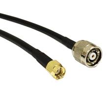 Novo reverso RP-SMA macho plug para RP-TNC macho (pino fêmea) rg58 adaptador de cabo 50 cm/100 cm preço por atacado 2024 - compre barato