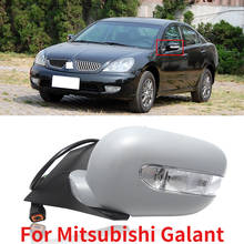CAPQX-espejo retrovisor Exterior para coche Mitsubishi Galant, montaje de espejo retrovisor lateral plegable 2024 - compra barato