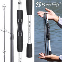 Sougayilang 3/4 Sections Spinning/Casting Fishing Rod  Ultralight Carbon Fiber Fishing Pole Travel Rod Fishing Tackle Pesca 2024 - buy cheap