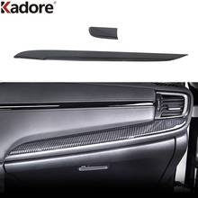 For Honda CRV CR-V 2017 2018 2019 Carbon Fiber Dashboard Center Console Panel Strip Cover Trim Car Interior Accessories 2pcs LHD 2024 - buy cheap