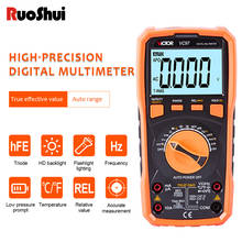 RuoShui Multimeter Auto Range 97 True RMS AC/DC Voltage Current Transistor Tester Temperature Frequency Meter SMD Esr Multimetro 2024 - buy cheap