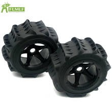 Sand Paddles Desert Wheels Tires Assembly Set 2pc for 1/5 HPI ROVAN KM BAJA  Arrma Kraton 8s Losi DBXL-E 2.0 truck parts 2024 - buy cheap