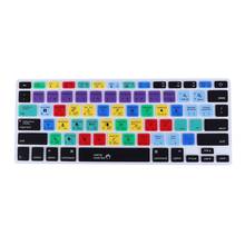 For Adobe Photoshop Illustrator Keyboard Shortcut Design Functional Silicone Cover For  Pro Air 13 15 17 Protector Sticke 2024 - buy cheap