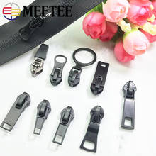 20pcs Meetee 5# Zipper Sliders for Nylon Reverse Waterproof Invisible Zip Head DIY Clothing Luggage Lock Puller Sewing Accessory 2024 - buy cheap