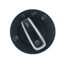 High quality Headlight Fog Lamp Contorl Switch For VW Jetta Golf 5 6 Passat B6 Rabbit Tiguan 3C8941431B 3C8 941 431B 2024 - buy cheap