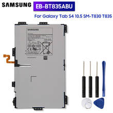Samsung-bateria original para tablet, bateria autêntica de 10.5 mah, para samsung galaxy tab s4 7300 2024 - compre barato
