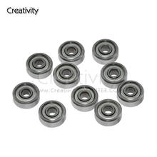 10PCS/lot 624 624Z 624ZZ ball-bearing 4*13*5 mm chrome steel-bearing for 3D printer part 2024 - buy cheap