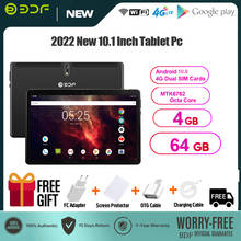 BDF New 10.1 Inch Tablets Android 10.0 Octa Core 4GB/64GB Tablet Pc GPS WiFi Bluetooth 4G Phone Call Google Play Type-C Tablette 2024 - buy cheap