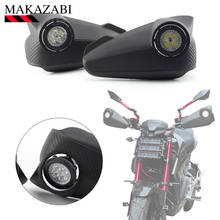Мотоцикл Анти-осенняя ручная защита головной свет лобовое стекло для YAMAHA fz09 jym 125 ybr 150 для SUZUKI GSX-R1000 inazuma 250 и т. Д. 2024 - купить недорого