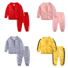 Top Newborn Baby Girl Clothes Spring Baby Boy Clothes Sets Casual Girl Tracksuit Cotton Hoodie Tshirt Pants Newborn Clothes Kit 2024 - buy cheap