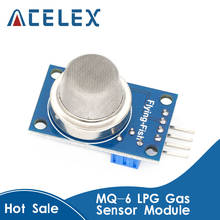 Sensor de Gas glp MQ-6, Sensor de detección de Gas licuado, propano, isobutano, butano, Combustible, MQ6 2024 - compra barato