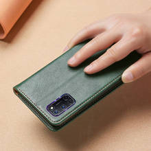 Модный чехол-бумажник для OPPO A52, кожаный силиконовый чехол-накладка для OPPO A72 A92, флип-чехол с отделениями для карт, чехол для телефона 2024 - купить недорого