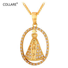Collare The Pope Pendant Gold/Silver Color With Free 22''Box Link Chain CZ Crown Pontiff Christ Figures Necklace P046 2024 - buy cheap