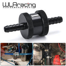 WLR RACING - 1/4 "6mm antirretorno, válvula de descarga unidireccional, aleación de aluminio, gasolina, diésel, WLR-FCV06 2024 - compra barato