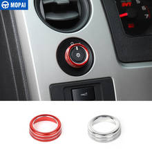 MOPAI-perilla de interruptor de faro de coche, accesorios de anillo de cubierta decorativa para Ford F150 Raptor 2009-2014, para Ford F150 2009-2014 2024 - compra barato