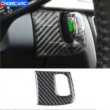 Carbon Fiber Center Console Keyhole Panel Decoration Cover Trim For Audi A4 B8 2009-16 LHD Car Styling Interior Accessories 2024 - buy cheap