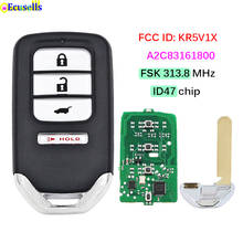 3+1/4 Button Smart Remote Key FSK 313.8MHz 47 Chip For Honda HR-V Fit 2016 - 2019 SUV FCC ID: KR5V1X A2C83161800 2024 - buy cheap