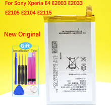 New Original 2300mAh LIS1574ERPC Battery For SONY Xperia E4 E2003 E2033 E2105 E2104 E2115 Fast delivery Latest Production 2024 - buy cheap