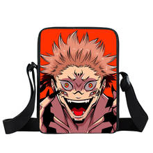 Japanese Anime Jujutsu Kaisen Yuji Itadori Messenger Bag Cartoon Casual Shoulder Bag for Travel Fashion Satchel Crossbody Bags 2024 - buy cheap
