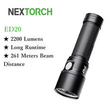 NEXTOOL 2200 Lumens Super Bright Rechargeable Led Flashlight Torch 21700 Battery USB Torch for Hunting Fishing Outdoors 2024 - buy cheap