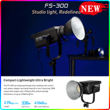 Nanlite-luz de relleno para fotografía de FS-300w, foco Led siempre brillante, Equipo de Estudio de retrato, Vídeo fotográfico, Luz suave, nuevo producto 2024 - compra barato