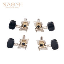 NAOMI Tuning Pegs Ukulele Tuning Pegs Machine Heads Tuner For Ukulele 4 Strings Classical Guitar Ukulele Parts Accessories 2024 - buy cheap