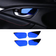 Lsrtw2017-cubierta de Panel embellecedora para puerta Interior de coche, para Honda Civic 2016, 2017, 2018, 2019, 2020, 2021, 10 °, estilo Interior Tipo r 2024 - compra barato