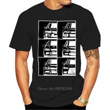 New Summer Printed Unisex Fashion T Shirt Evo Generation T-Shirt Black Jdm Awd Mivec Lancer Evolution Tee Shirt 2024 - buy cheap